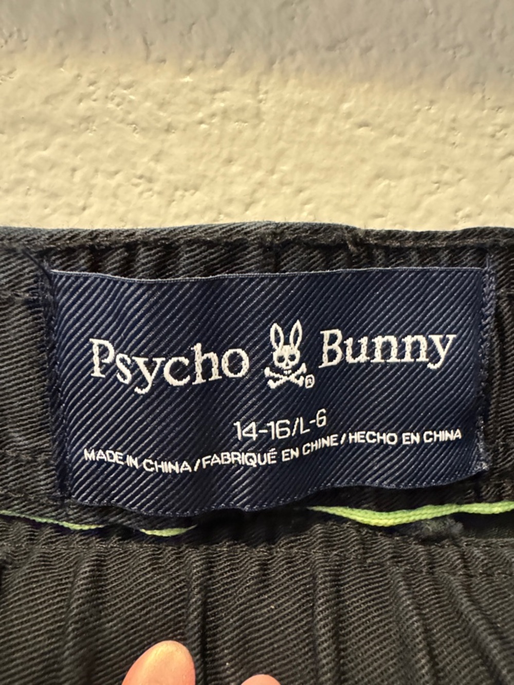Psycho Bunny Black Athletic Drawstring Shorts - Picture 3 of 5